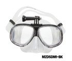AQUA MARINE - Silicone Dive Mask (With GoPro Mount)