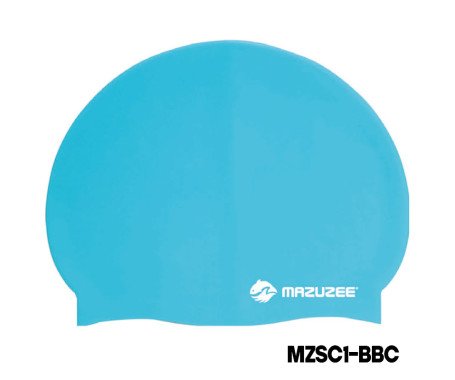 AQUA MARINE - Junior (Kids) Swim Cap (100% Silicone)
