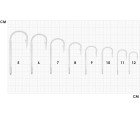 AQUA MARINE - Round Bent Sea Hooks - Ring Head