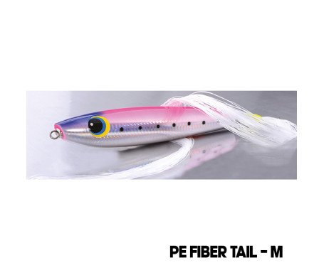 AQUA MARINE - PE Fiber Tail - 55mm (2 Piece Per Packet)