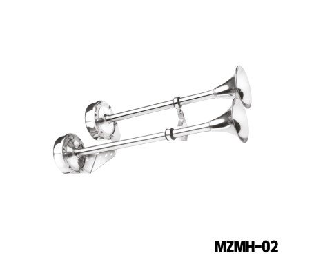 AQUA MARINE - Stainless Steel Trumpet Horn (Dual)