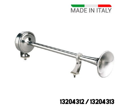 Single Horn, Stainless Steel Long (EMX1)