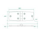 AAA - Stainless Steel Hinge 304