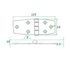 AAA - Stainless Steel Hinge 304