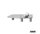 Hinge with Thread Shank M5 - AISI 304