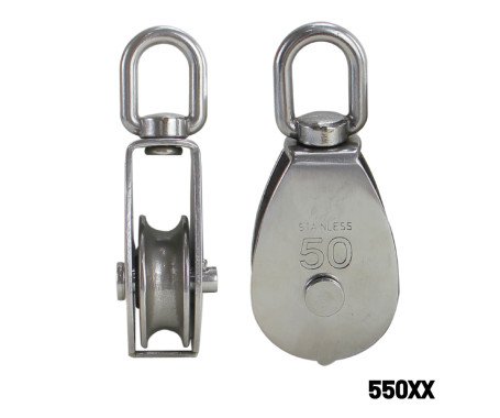 Block Single Sheave, AISI 304