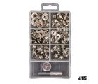 Canvas Fastner Snap Kit - 101 Pieces
